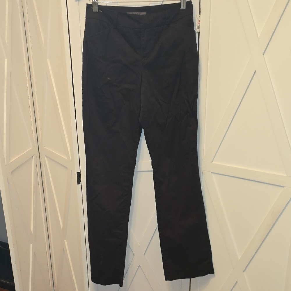 New Nine West Women's Black Straight Leg Pants